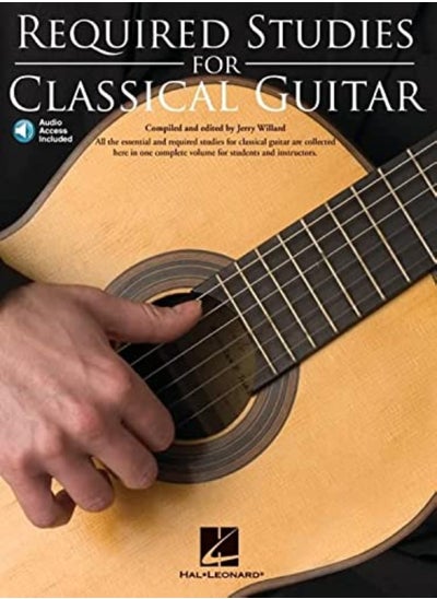 Buy Required Studies For Classical Guitar Gtr Book/Cd by Jerry Willard Paperback in UAE