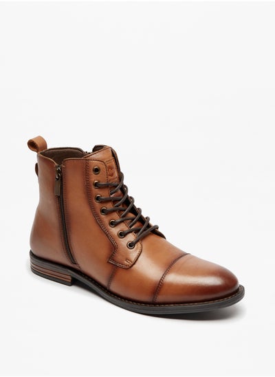 اشتري Men's Boots With Zip Closure في السعودية