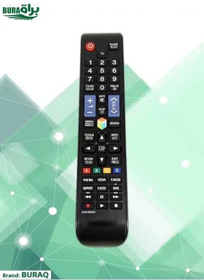 Buy Smart TV Universal Remote Control Black in UAE