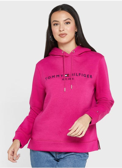 Buy Pocket Detail Pullover Hoodie in UAE