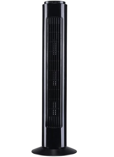 Buy Vertical Air Conditioner and Cooler for Home and Office with 3 Wind Power Settings 45W ,Tower Fan With Remote Control, Touch Panel, 3 Speed Control, 3 Modes, 12 Hours Timer in Saudi Arabia