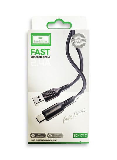 Buy USB to Type-C conversion cable 2.1A , EC-171C in Egypt
