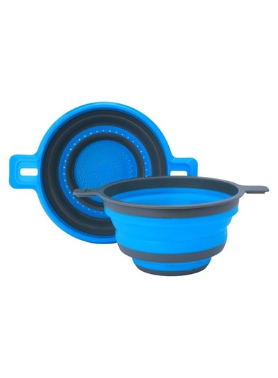 Buy Set Of Two Silicone Strainers With Plastic Edges in Saudi Arabia