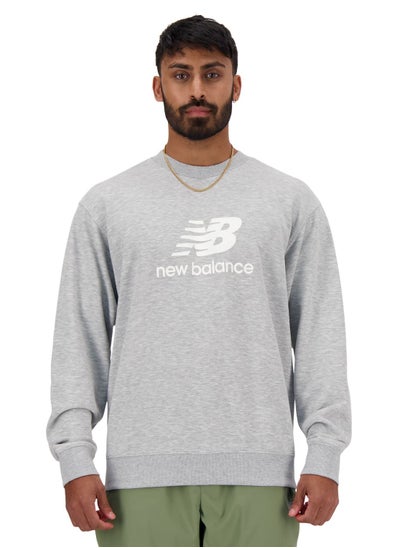 Buy Stacked Logo French Terry Sweatshirt in UAE