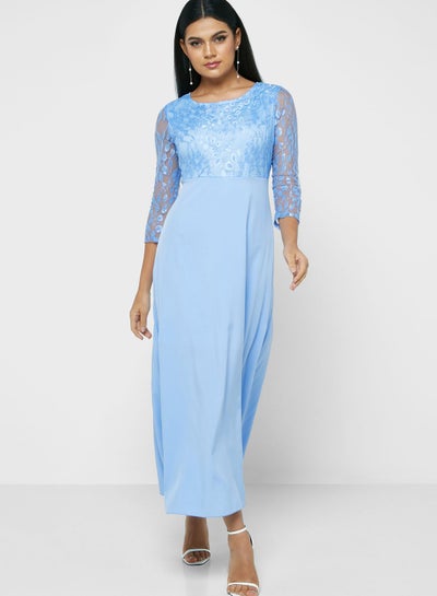 Buy Lace Detail Dress in UAE