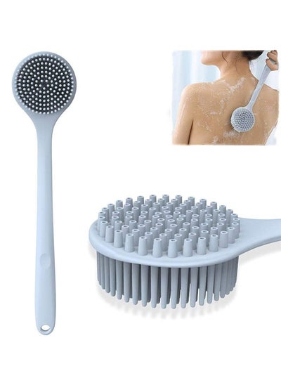 Buy Body Brush Shower Foot Scrubber and Body Brush Set No Plastic Smell Feet Scrubber Back Brush Wet and Dry Brush Body Exfoliator and Cellulite Massager Skin Care and Foot Care Shower Accessories in Saudi Arabia