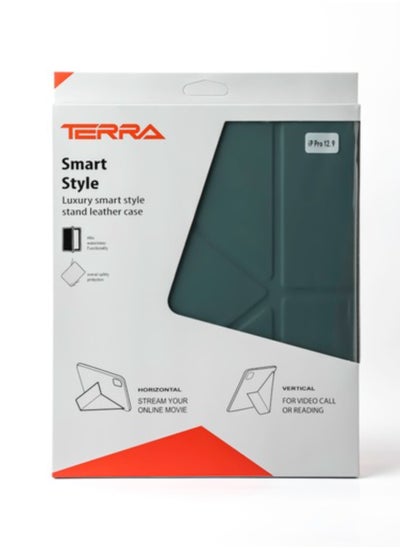 Buy Terra Protective Case Cover For Apple iPad 12.9 Inch Green in Saudi Arabia