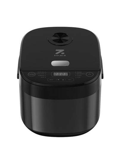 Buy ZOLELE Smart Rice Cooker 5L ZB600 Smart Rice Cooker for Rice With 16 Preset Cooking Functions, 24-Hour Timer, Warm Function, and Non-Stick Inner Pot - Black in UAE