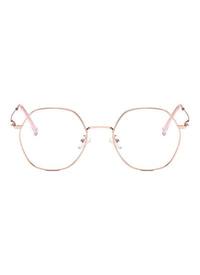 Buy Anti-Blue Light Hexagon Gaming Eyeglasses 0 in Saudi Arabia