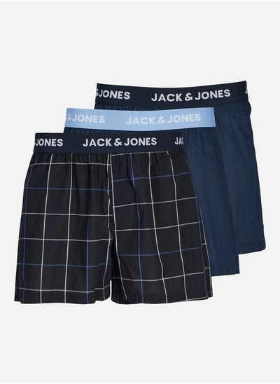 Buy Pack of 3 - Assorted Woven Boxers in Saudi Arabia