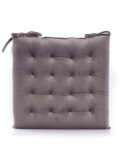 اشتري Velvet Seat Pad (Mauve, Polyester, 40 X 40 Cms, 1-Piece) في الامارات