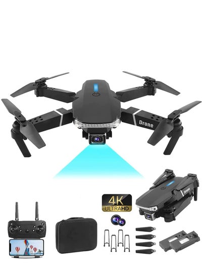 اشتري E88 Pro Ayoo Mini Drone – 4K Aerial Footage with Dual HD Cameras for Stunning Views في الامارات