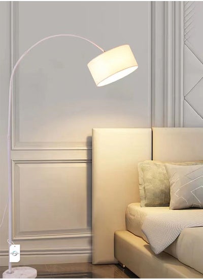 اشتري Nordic Simple Eye-protecting Vertical Floor Lamp with 9W Tricolor Floor Light Bedroom في السعودية