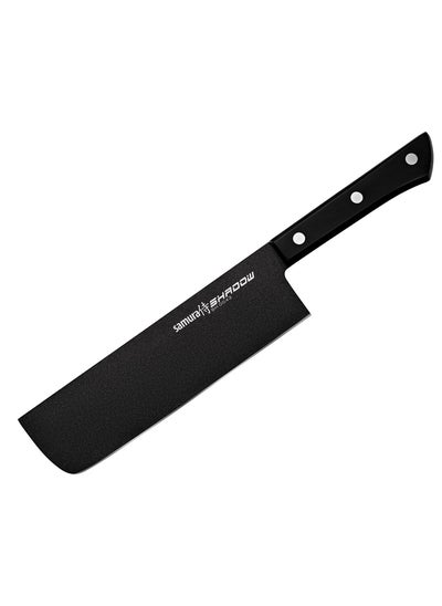 Buy Samura Shadow Nakiri Knife With Black Non-Stick Coating 6.7"/170mm in UAE