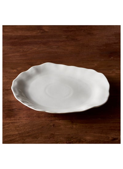 اشتري Coral Ceramic Serving Platter - 35 cm في السعودية