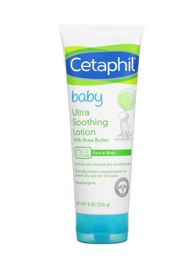 Buy Cetaphil Baby Ultra Soothing Lotion with Shea Butter | Moisturize and Soothe Dry Skin|8 oz in UAE