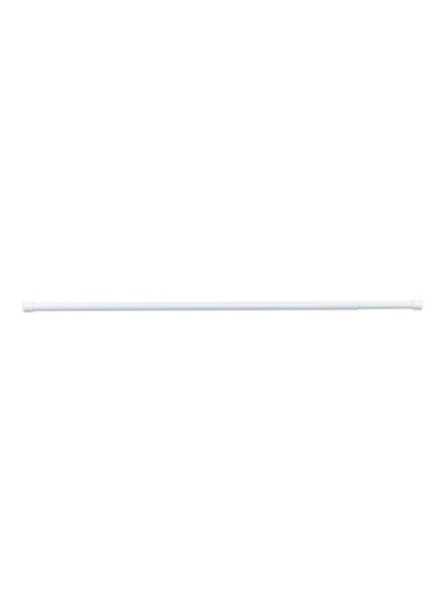 Buy Shower Curtain Rod, White - 91 cm in UAE