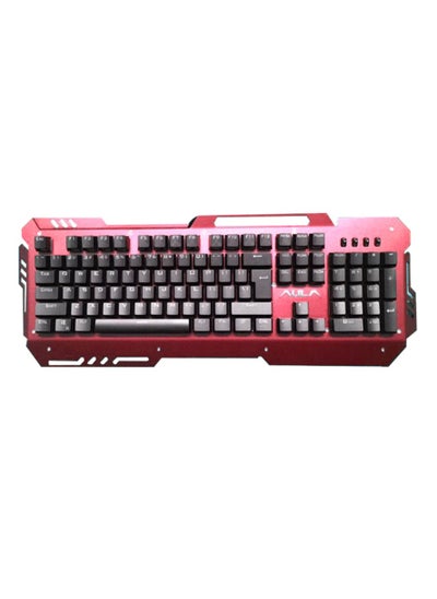 Buy Mechanical Keyboard SI-2009S features a red and black color scheme , It connects via USB for pc and office computer in Egypt