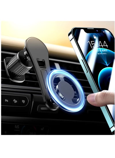 Buy Compatible for Magsafe Car Mount 2022 New Upgrade Car Vent 360 Rotation Magnetic Phone Holder for Car Cell Phone Holder for Magsafe Iphone 12 13 14 Pro Max and All Smart Phones Black in Saudi Arabia