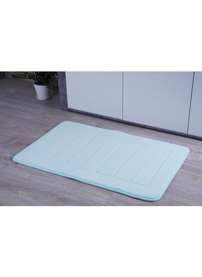 اشتري Luxe Velvet Memory Foam Bathmat 60x90cm-aquifer في الامارات