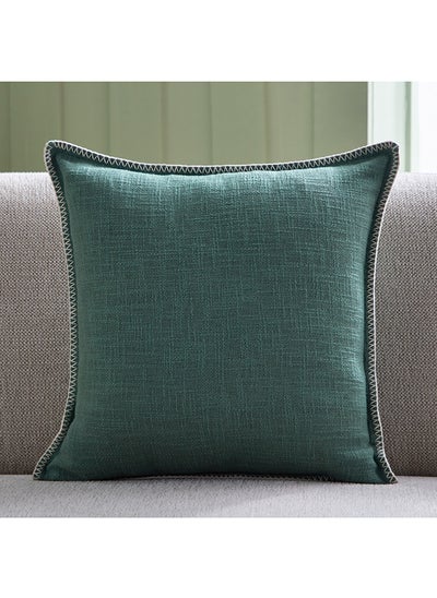 اشتري Sage Shade Jady Slub Filled Cushion 45 x 45 cm في الامارات