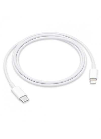 Buy USB-C To Lightning Cable - 1 Meter White in Saudi Arabia