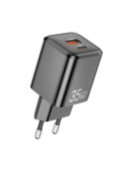 Buy Awei PD66-EU 35W, GaN, Fast Charging Adapter, Black in Egypt