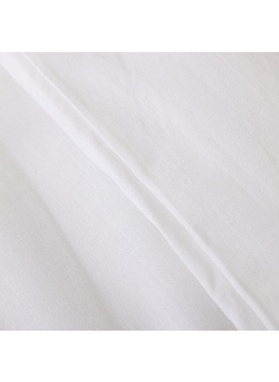 اشتري Essential Duvet Cover, White - 200x200 cm, 200 TC في الامارات