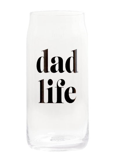 Buy Pearhead Dad Life Beer Glass for Dads to Be, New Dads or Father’s Day, Fatherhood Pint Glass, Bar Accessory, Novelty Dad Accessory, 16oz in UAE