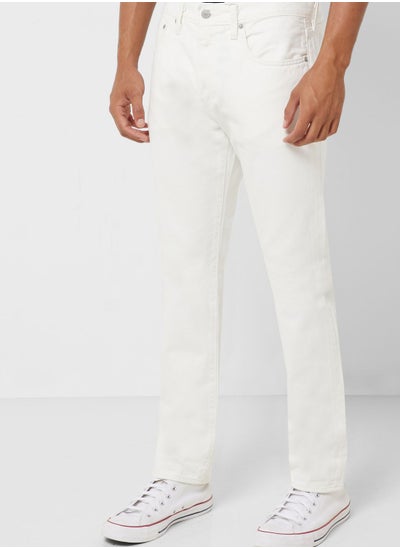 Buy Light Wash Straight Fit Jeans in Saudi Arabia