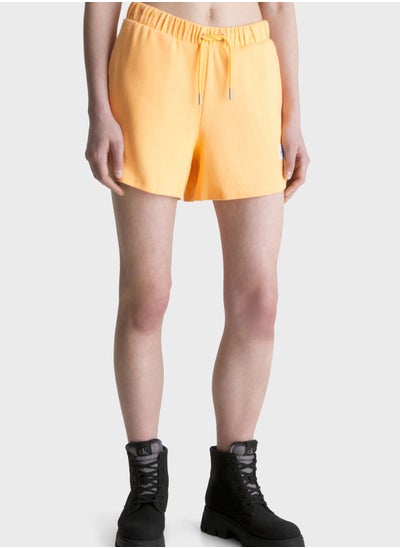 Buy High Waist Logo Shorts in Saudi Arabia