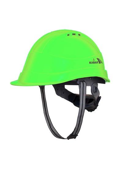 Buy Karam PN 542 Shelblast Safety Helmet Green in UAE