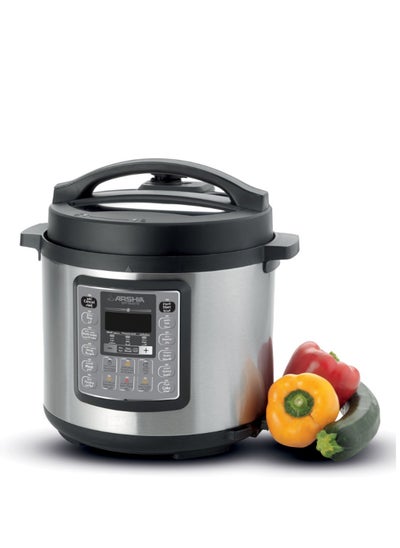 Buy German Arshia Digital Electric Pressure Cooker, 6 Liter, Ep118-2372 in Egypt