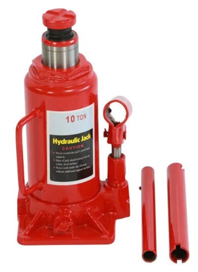 Buy 10 Ton Hydraulic Bottle Jack - Heavy Duty Steel Automotive Lifting Jack, Portable Repair Tool for Car, Truck, RV, and More in Saudi Arabia