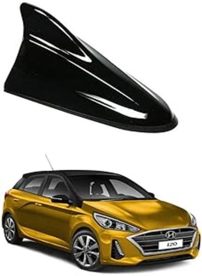 Buy Oshotto Car Shark Fin Roof Antenna Car Antenna Radio FM/AM Car Decorate Compatible with Hyundai i20 2020 (Black) in Egypt