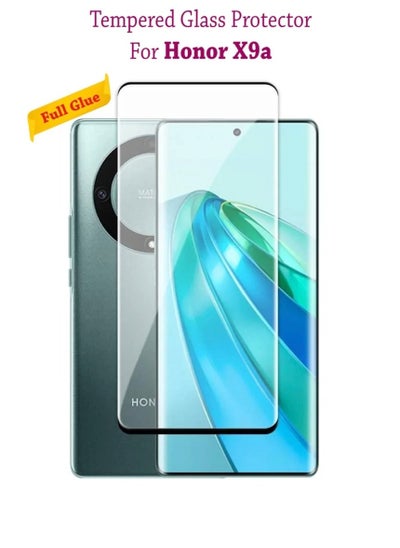 Buy Screen Protector Tempered Glass Full Glue for Honor X9a in Saudi Arabia