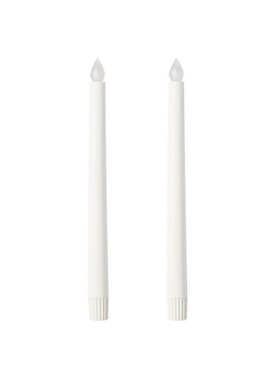 Buy Led Candle White Indoor 28 Cm in Saudi Arabia