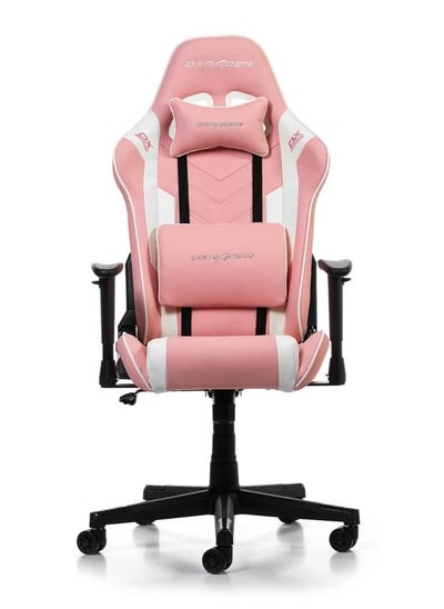 Buy DXRacer P132 Prince Series Gaming Chair - Pink/White | GC-P132-PW-F2-158 in UAE