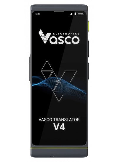 اشتري Vasco V4 Instant Translator with 108 Languages and Free Internet, Stone Gray في الامارات