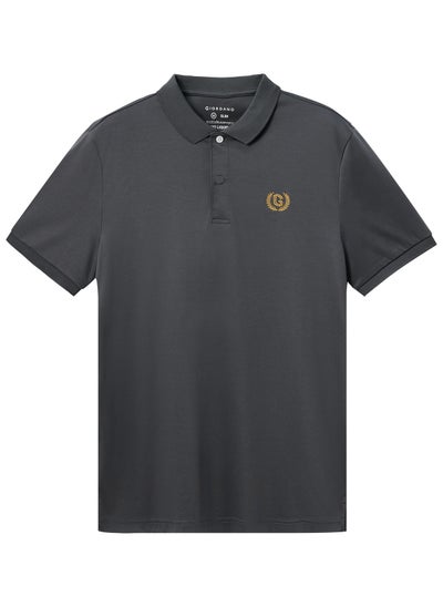 Buy Men's Luxury Touch Polo Grey in UAE