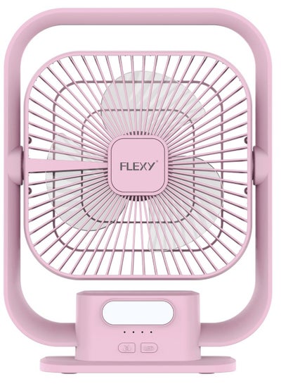 Buy Rechargeable Table Fan (4 Level Wind Speed) in Saudi Arabia