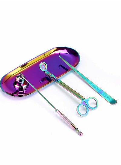 Buy Candle Snuffer Candle Wick Trimmer Wick Dipper with Tray 4 in 1 Candle Accessory Set Candle Care Kit Gift for Candle Lovers in UAE