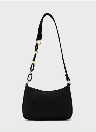 Buy Croc Effect Shoulder Bag in Saudi Arabia