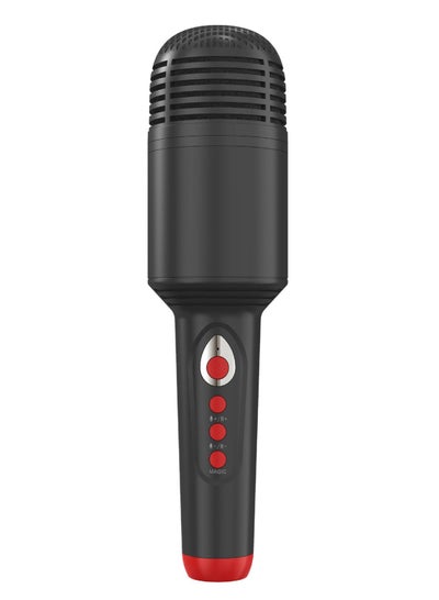 اشتري Wireless Bluetooth Karaoke Microphone with Speaker Black في السعودية
