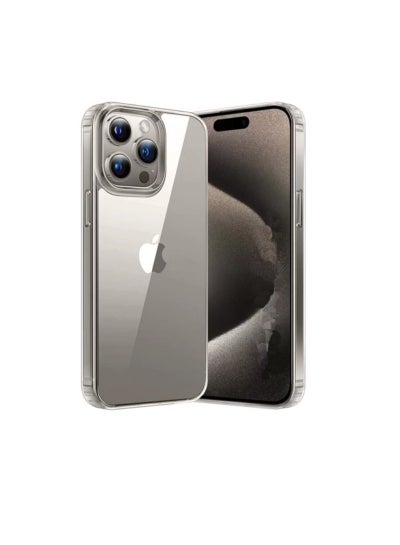 Buy Crystal Clear iPhone 15 Pro Max Case 6.7 inch Anti-Yellowing Military Drop Protection Shockproof Protective Phone Case 6.7 inch For iPhone 15 Pro Max in UAE