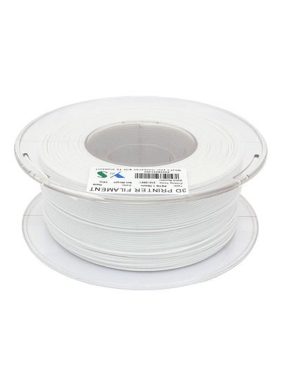 Buy 3D Printer Filament White in UAE