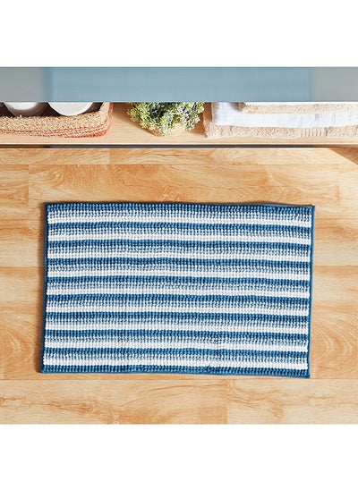 اشتري Camila Yarn Dyed Chenille Bath Mat 70 x 45 cm في السعودية