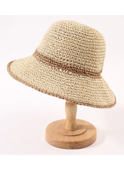 اشتري New Foldable Handwoven Straw Hat في الامارات