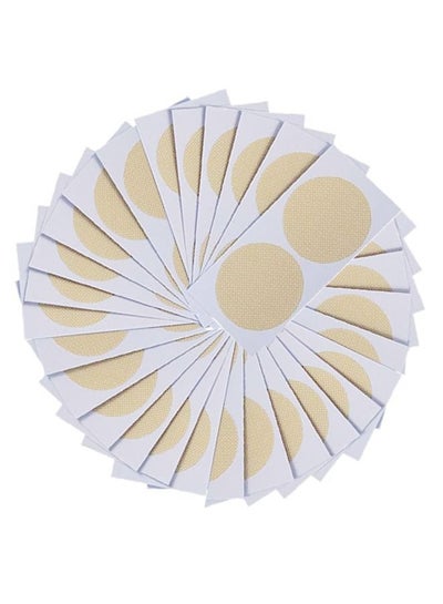 Buy 100-Pieces Disposable Self-adhesive Nipple Protection Stickers For Men in Saudi Arabia