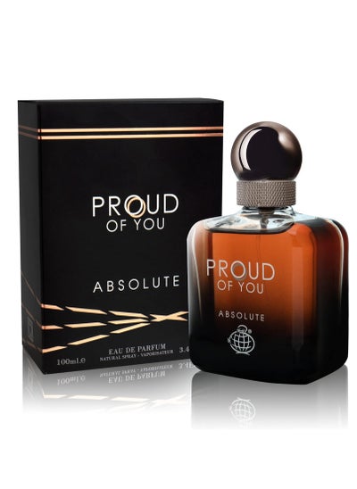 Buy Fragrance World - Proud Of You Absolute - Eau de Parfum - Perfume For Men, 100ml in UAE